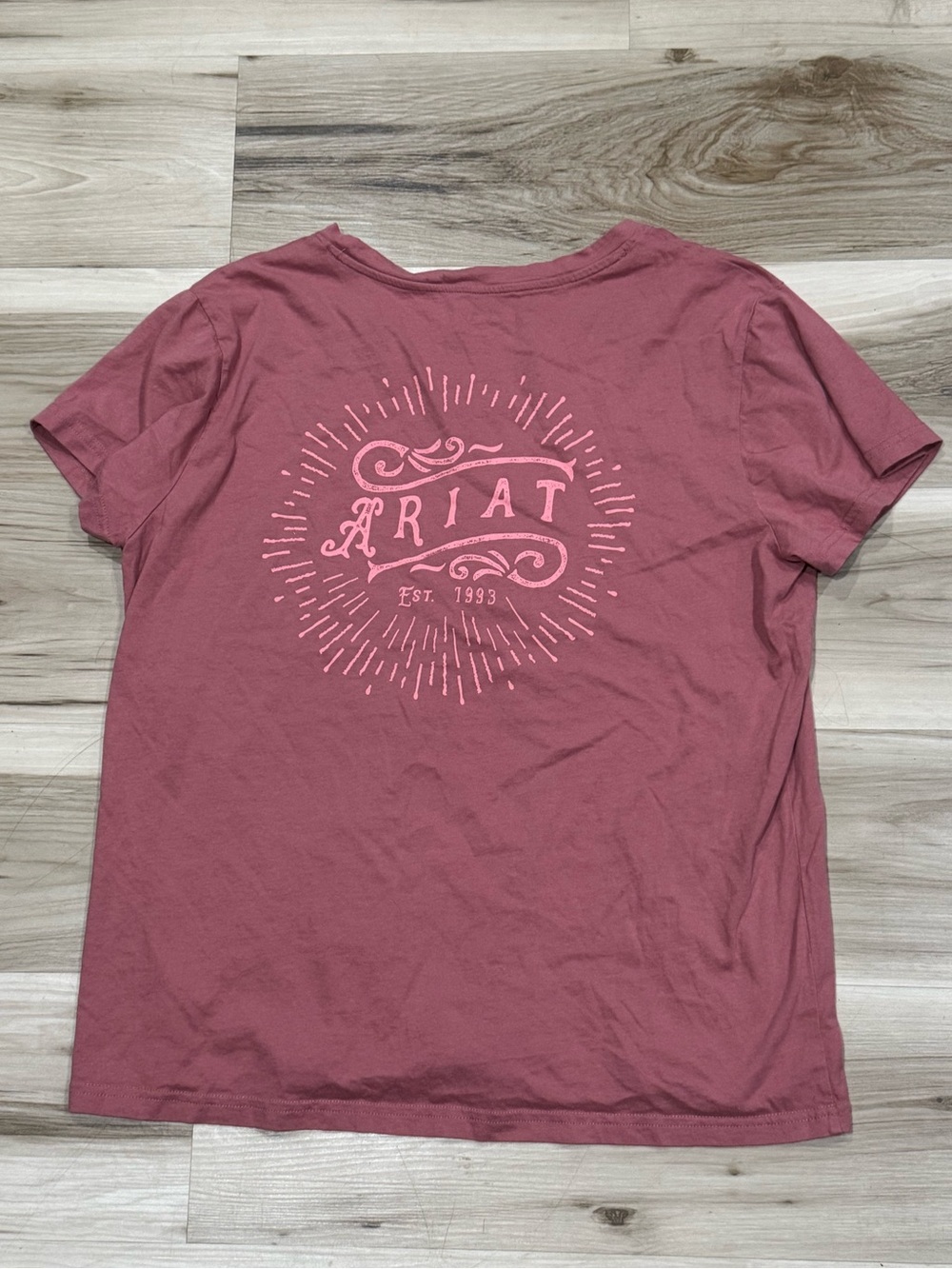 Ariat Real Sunburst Tee Shirt Women’s Large
